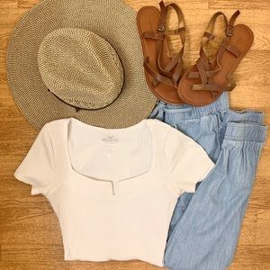 Hollister Blue Jean Jogger Pants